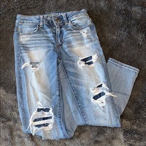 women’s crop jeans